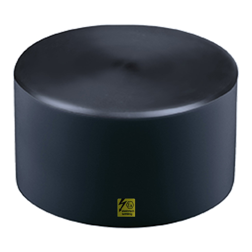 PE-el Endkappe zum Stumpfschwei&szlig;en, elektrisch leitf&auml;hig