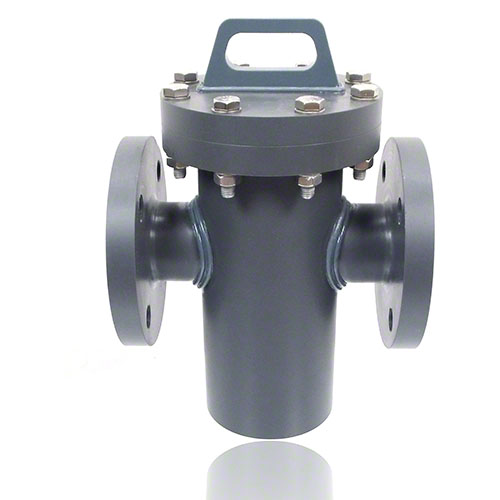 Topfschmutzf&auml;nger aus PVC U mit FPM Dichtungen