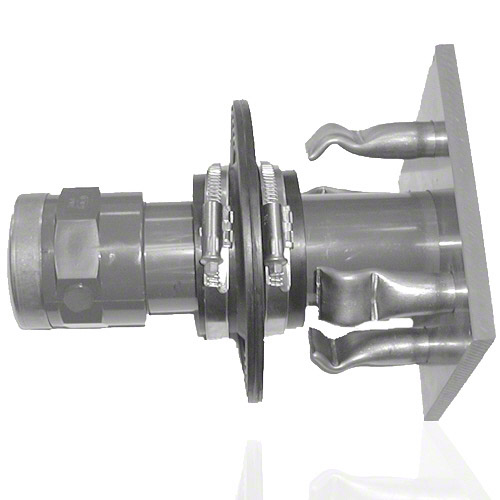 PVC-U Wanddurchf&uuml;hrung PVC-U, H&uuml;lsend&uuml;bel Stahl V4A