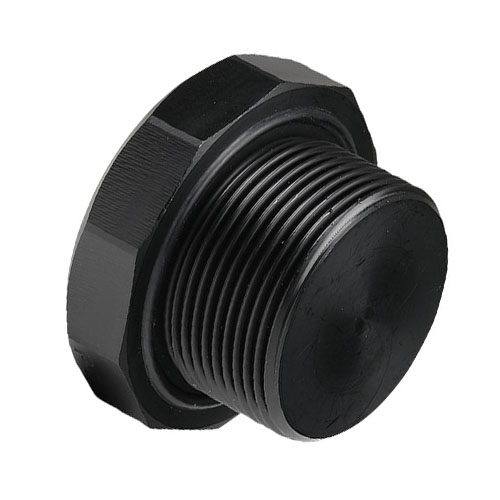 PE-el Blindstopfen, 10 - kant, elektrisch leitf&auml;hig, EPDM Dichtung