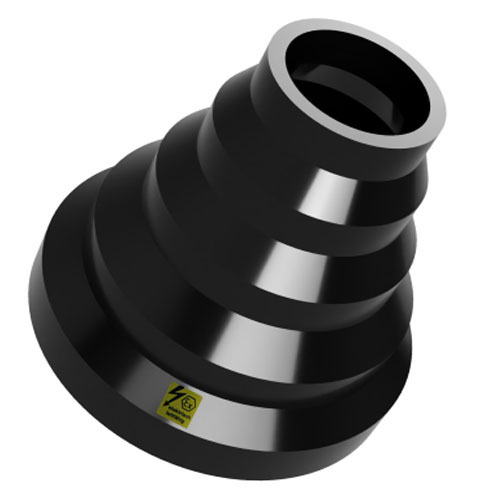 PE-el Reduktion, zentrsich,&nbsp; SDR 17, elektrisch leitf&auml;hig