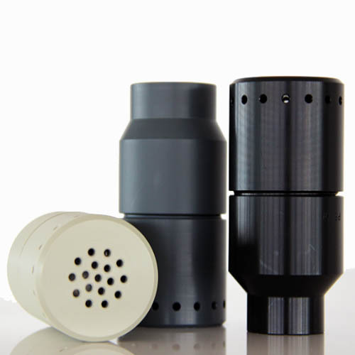 Fussventil aus PVC U f&uuml;r den senkrechten Einbau