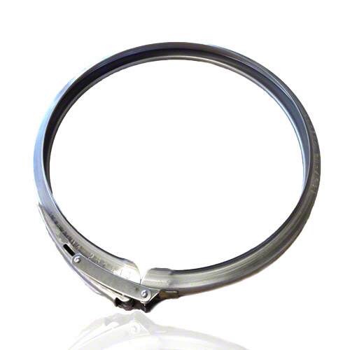 Spannringe - verstellbar, aus 1.4301 Edelstahl f&uuml;r Mannl&ouml;cher- Knaufform