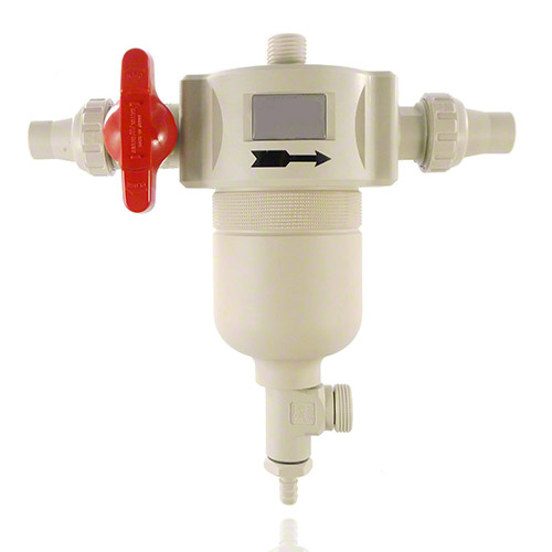 Durchflussarmatur UNIVERSAL mit PP Einlegteil zum Stumpfschwei&szlig;en