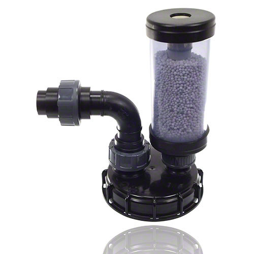 IBC-Schraubkappe DN 150 mit Verschraubung/Einlegeteil und S&auml;uredunstabscheider