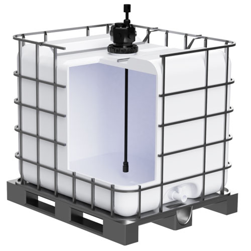 PE-el Sauglanze verstellbar, elektrisch leitf&auml;hig, Fussventil mit Hastelloyfeder, Einbaulage horizontal