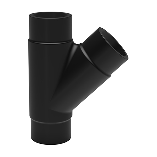 Abzweig 45&deg;, PE 100, SDR 11, lang